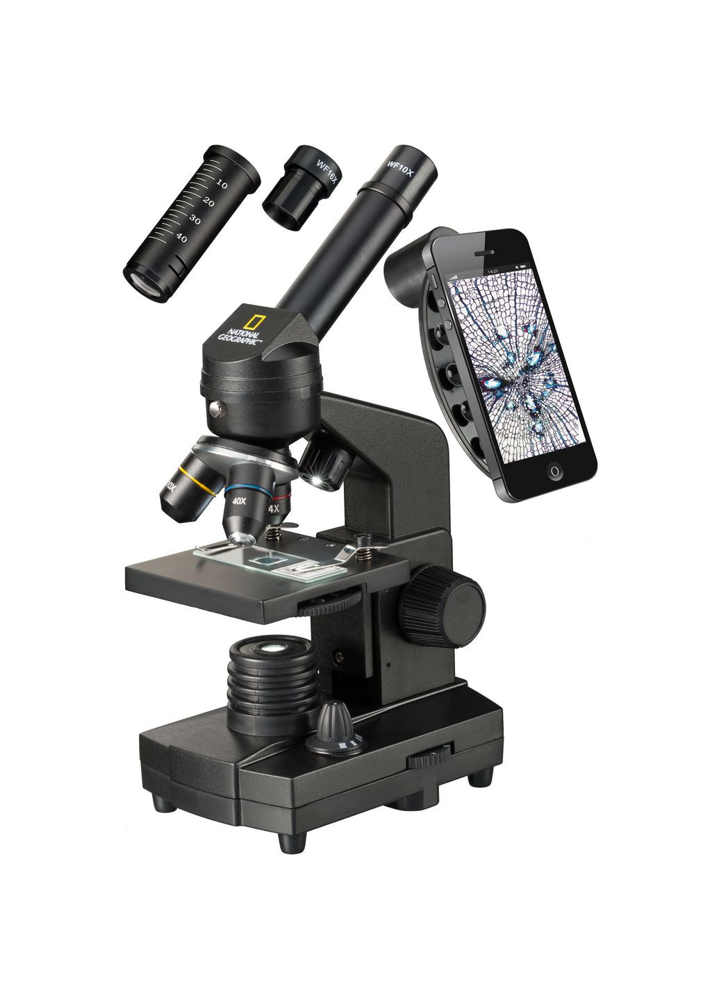 Мікроскоп 40x-1280x з адаптером до смартфону (9039001) National Geographic (346532330)