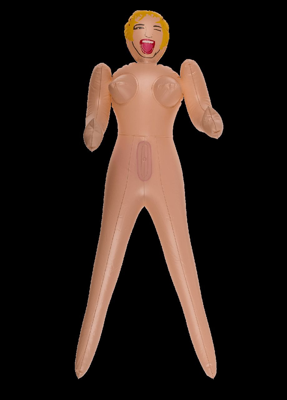Надувная мини кукла Mini Blow-Up Doll Blond Hair Drive, 66 см OOTB (335399310)