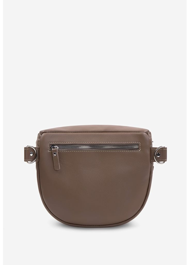 Кожаная сумка поясная-кроссбоди Vacation темно-бежевый The Wings (348359004)