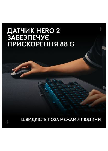 Мышка (910-007309) Logitech G Pro 2 Lightspeed Wireless Magenta (366649884)