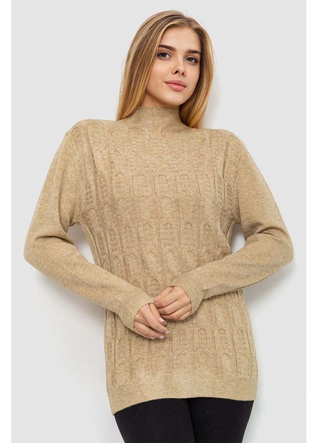 Оливковый демисезонный свитер Ager