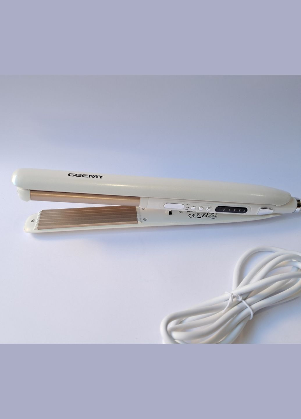 Плойка гофре + випрямляч 2in1 GM-402 Geemy (315141117)