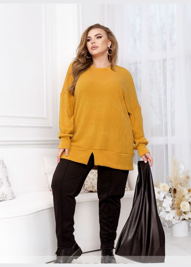 Костюм женский батальный №240 Горчичный, 50 Sofia (267495459)