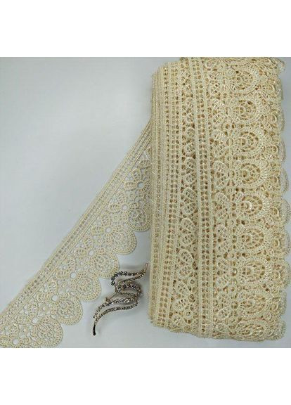 Кружево макраме 6см (13м) Цвет - Молочный (12-SF-3150-2) Plus-plus (352745104)