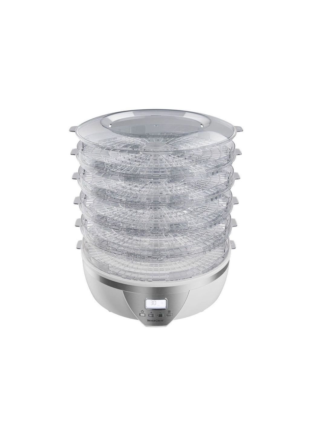 Дегідратор, сушарка для овочів та м'яса SDA 350 A2 (350 Вт, до 70°С, автоматична, 5 лотків) Silver Crest (311197051)