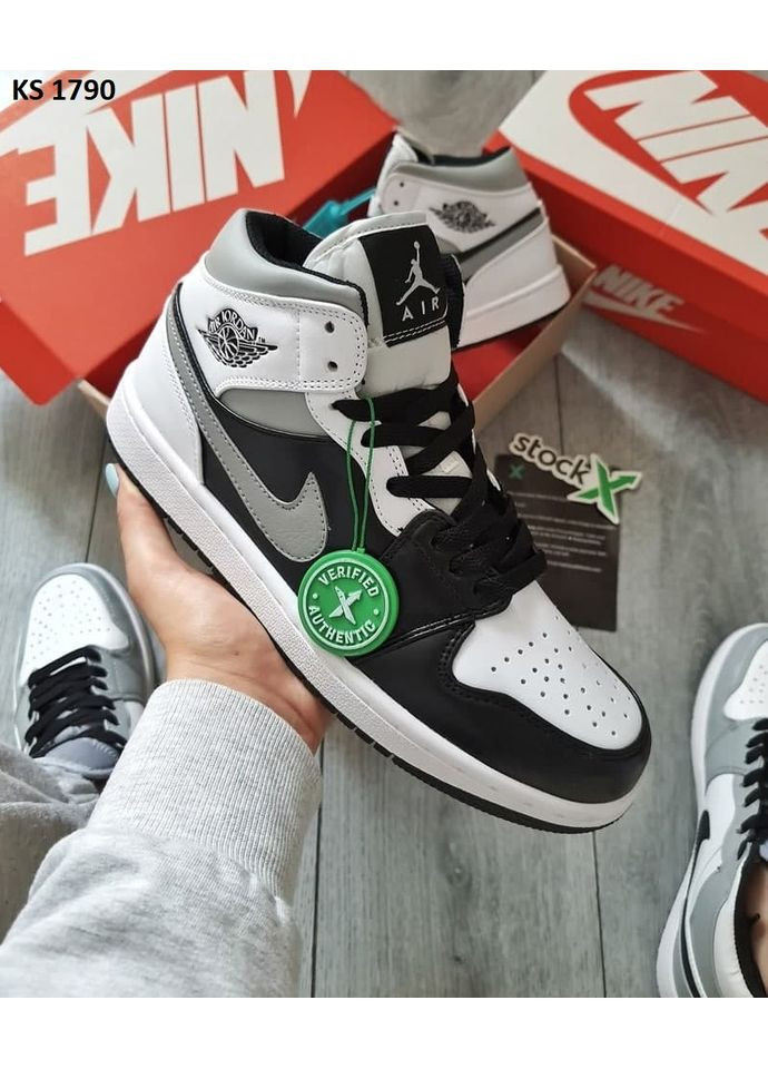 КРОССОВКИ ЖЕНСКИЕ NIKE AIR JORDAN 1 RETRO HIGH OG НАЙК АИР ДЖОРДАН No Brand комбинированные демисезоны (368857825)