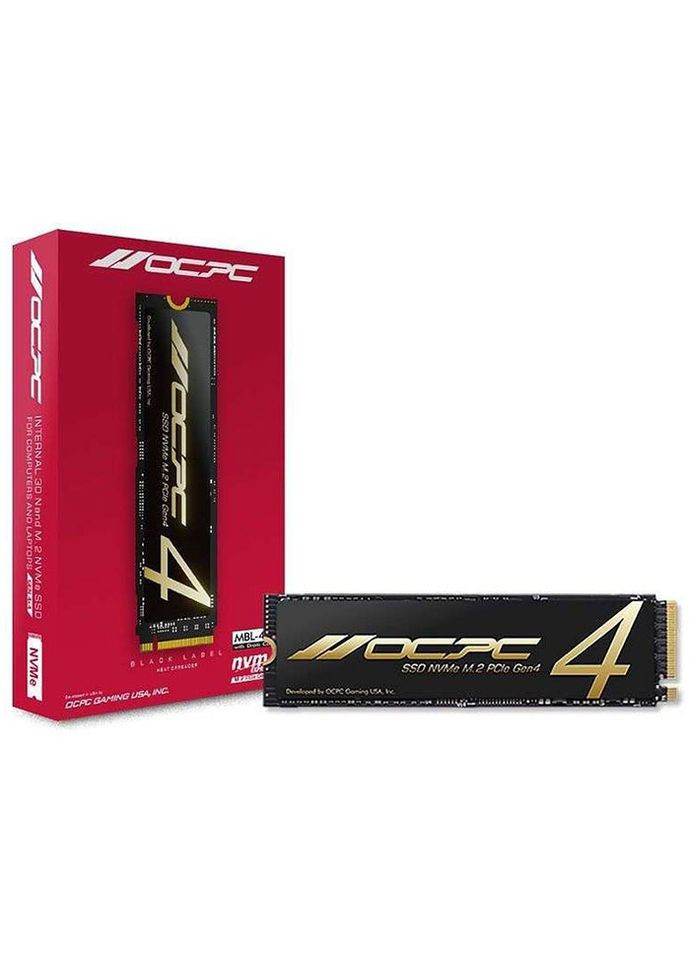 SSD 4Tb MBL-401 Heatsink M.2 2280 NVMe PCIe 4.0 x4, Retail OCPC (314750159)