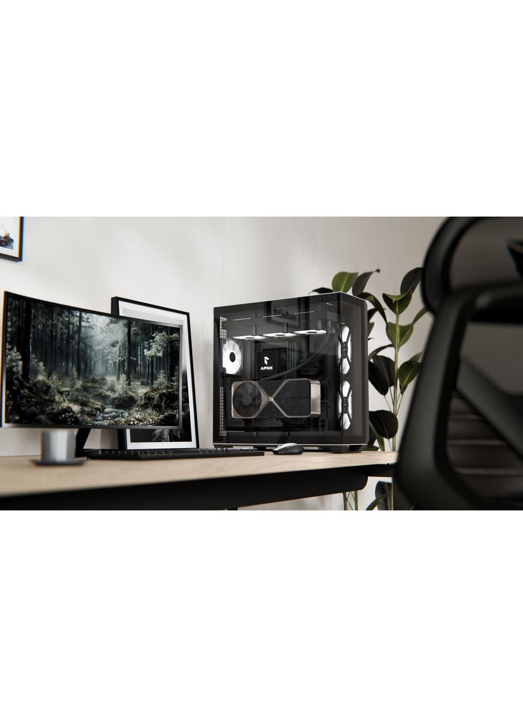 Корпус V1 Black/White (APCM-VI01003.M1) APNX (342331915)