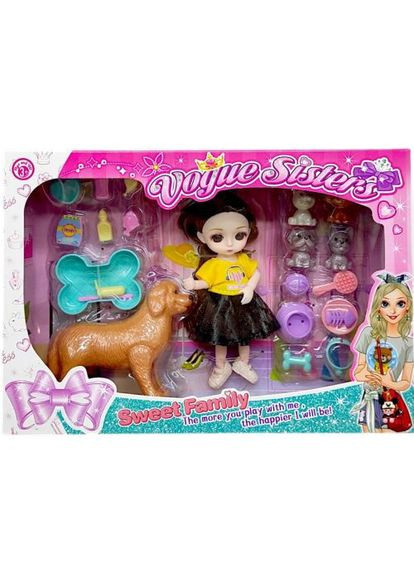 Лялька с аксессуарами MIC кукла для девочки игрушка для игры и творчества ProDobro (367093027)