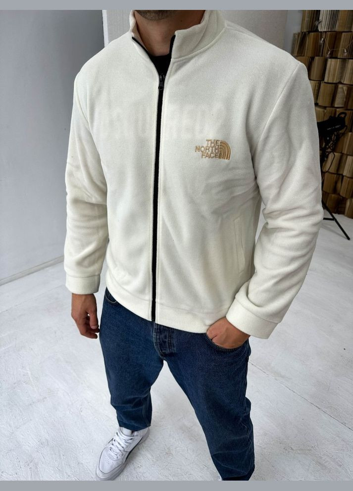 Біла чоловіча утеплена кофта No Brand (322565302)