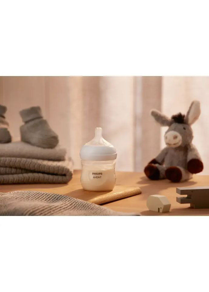 Набор для новорожденных Natural Природный Поток Бутылочка 125 мл + Пустышка Ultra Air 0-6 мес. () Philips Avent SCD837/10 (328397143)