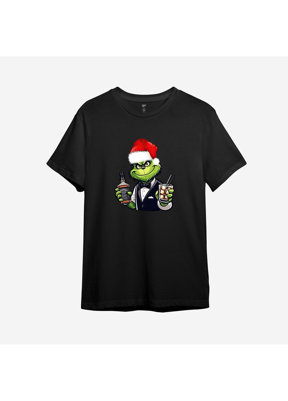 Новогодняя футболка с принтом "Пьяный дух Рождества". Гринч (10718482252) ТiШОТКА - (368569803)