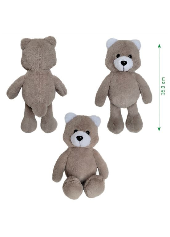 Игрушка мягконабивная пушистый Мишка МС 080501-11 35 см Macik (316152807)