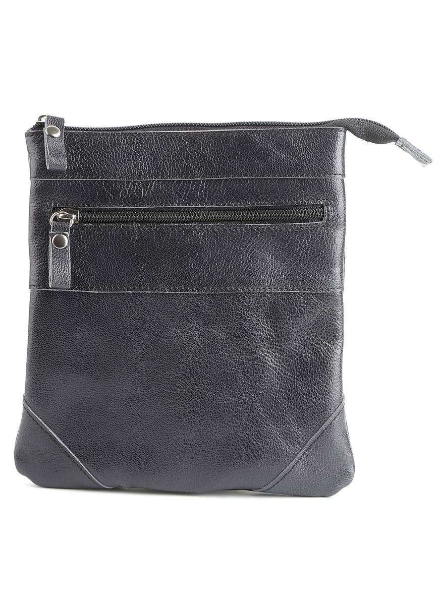 Сумка мужская кожаная через плечо 00966 Синяя Shvigel (302007604)