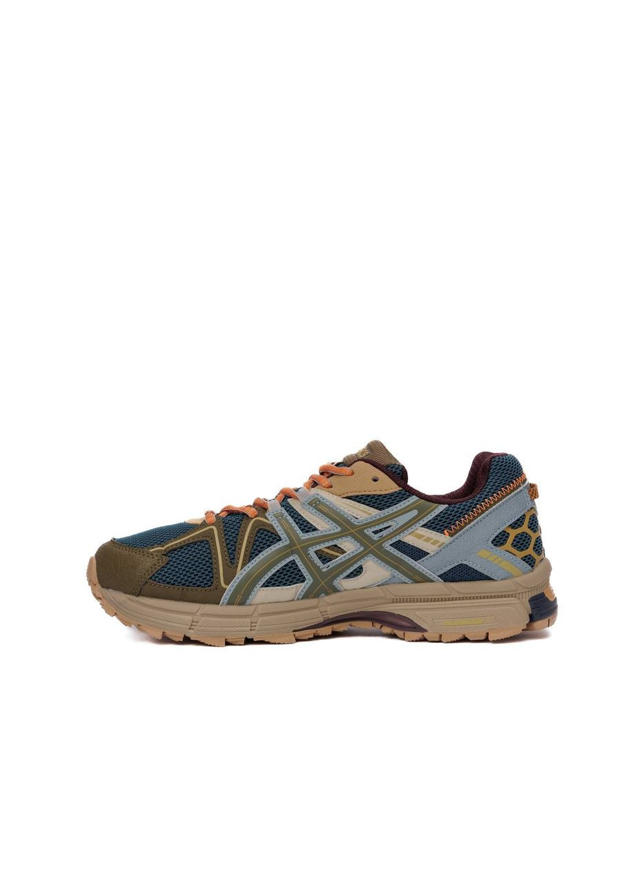 Хакі Осінні жіночі кросівки asics beige red blue No Brand Gel-Kahana 8