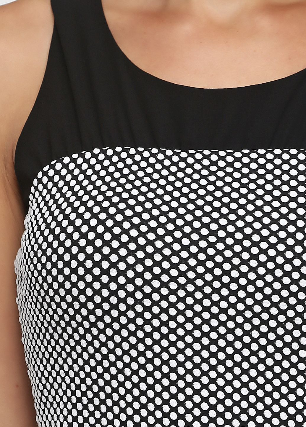 Черно-белое повседневный платье черно-белый Amy Gee