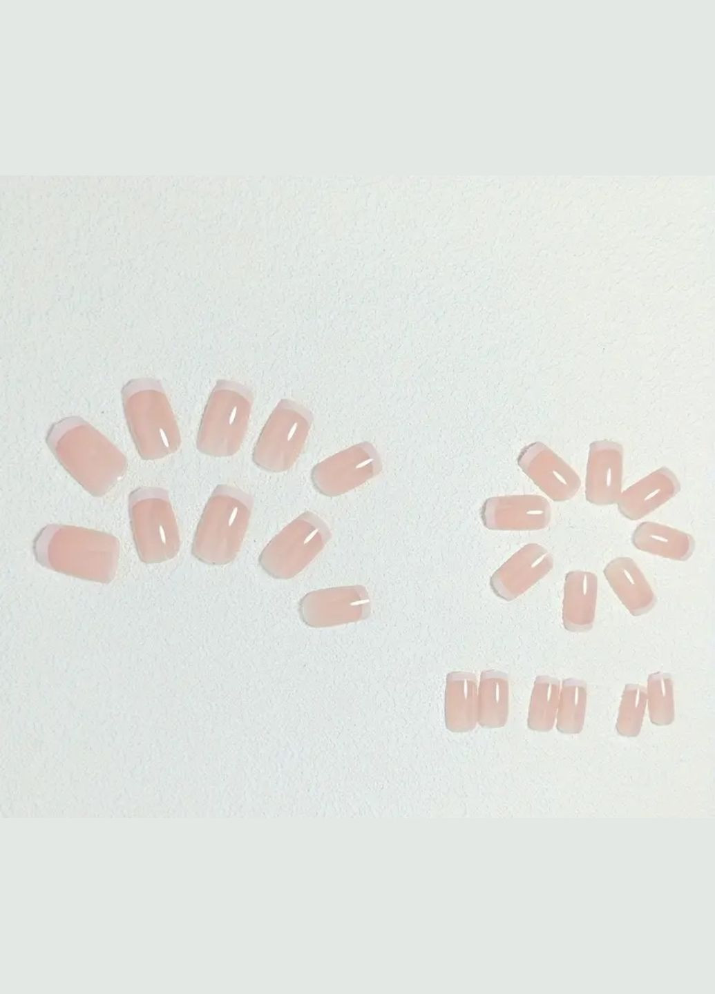 Накладные ногти в комплекте со скотчем для приклеивания - French Nails (298285503)