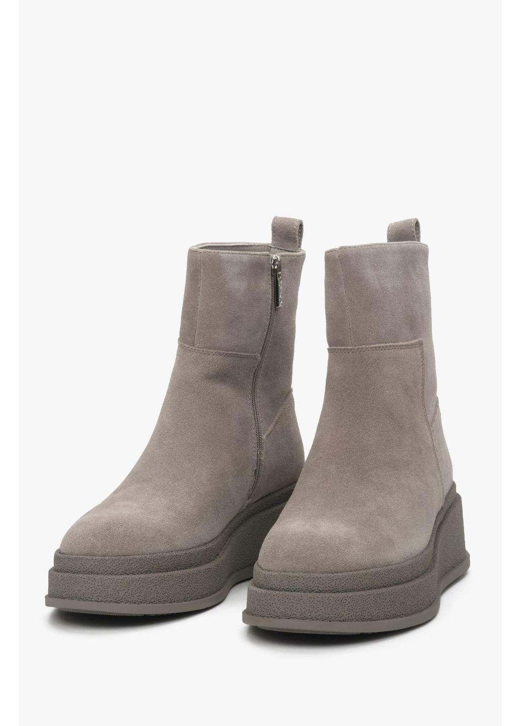 Черевики, колір сірий Estro (350920261)