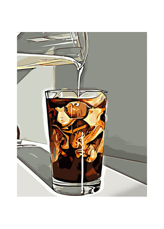 Картина за номерами Кола з льодом см натюрморт для творчості малювання Strateg (369761302)