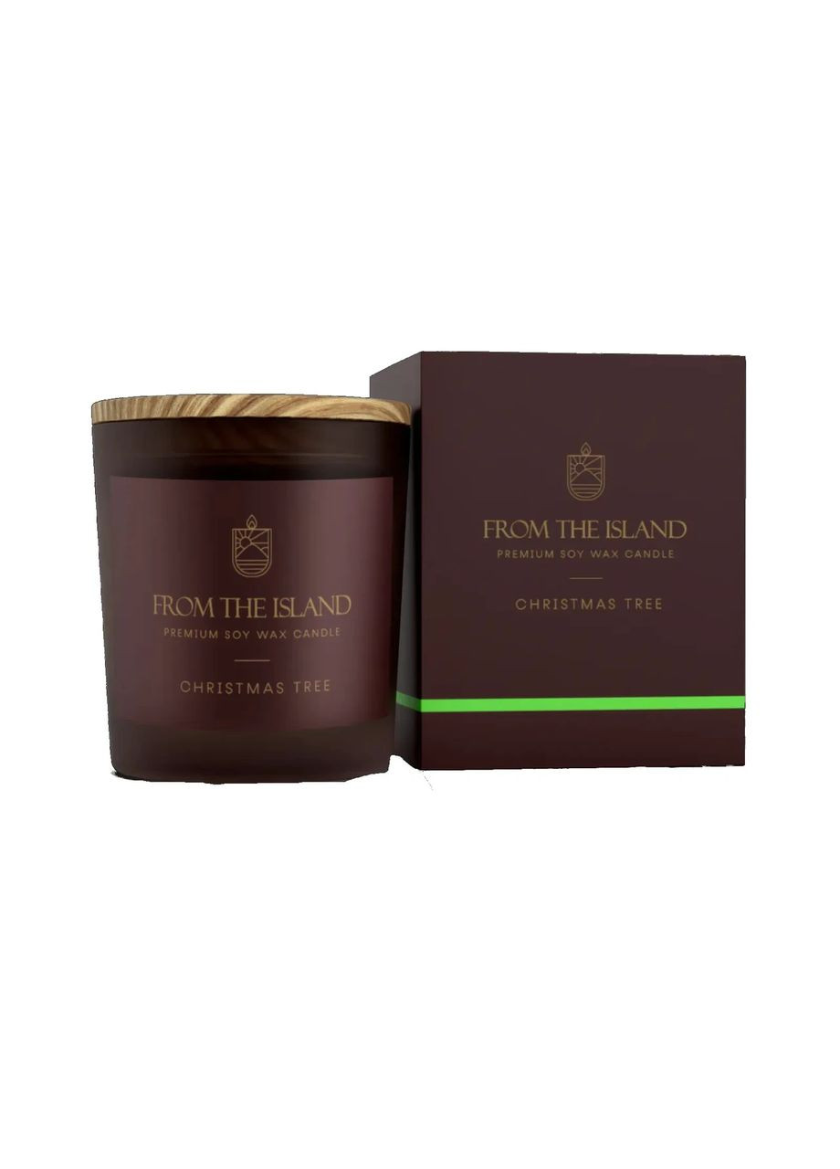 Ароматическая свеча, Рождественская елка, 250 мл From the Island (367960022)