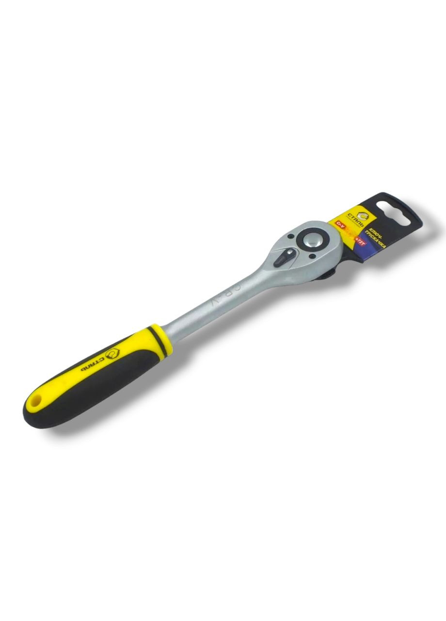 Ключ-тріскачка 1/4" 72 зуб з підвіскою (арт.70031) СТАЛЬ (340535767)