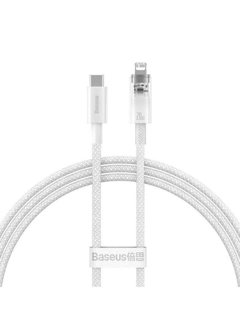Дата кабель Explorer Type-C to Lightning 20W with Smart Temperature Control (1m) (CATS01020) Baseus (296120379)