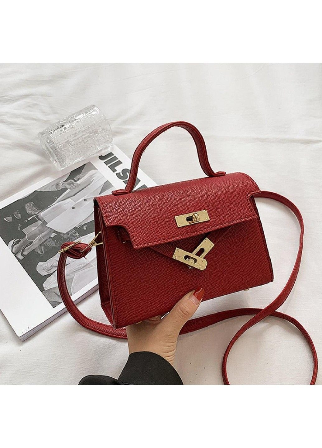 Стильна жіноча класична сумочка з еко-шкіри P2-14067904R Lilly (369892893)