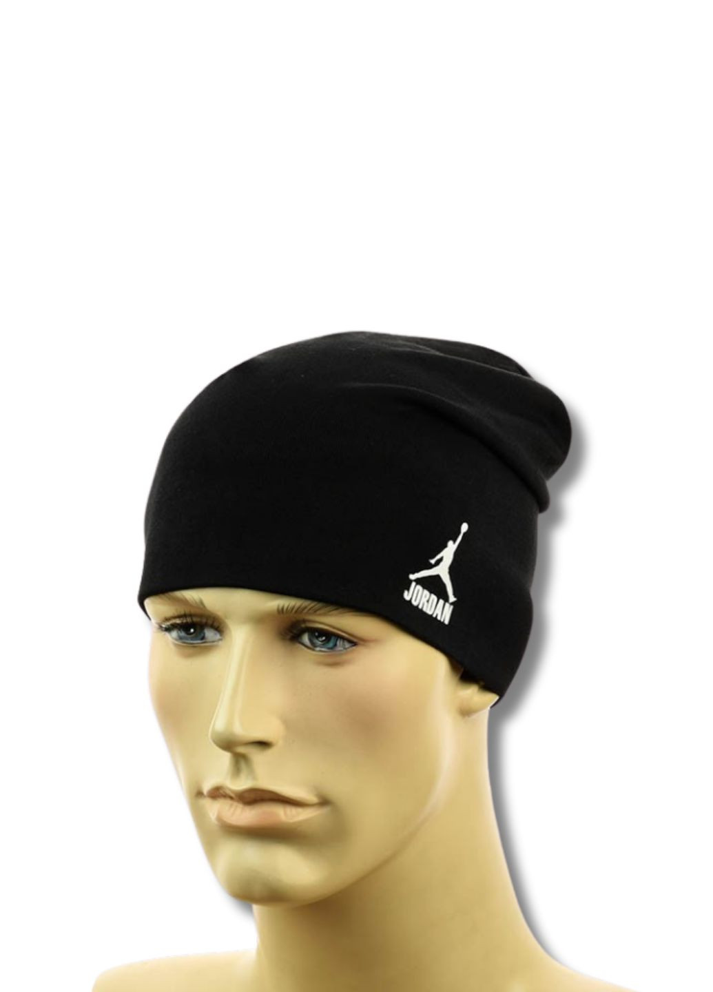 Трикотажная мужская шапка чулок Jordan / Джордан No Brand Чоловіча трикотажна шапка (357207022)