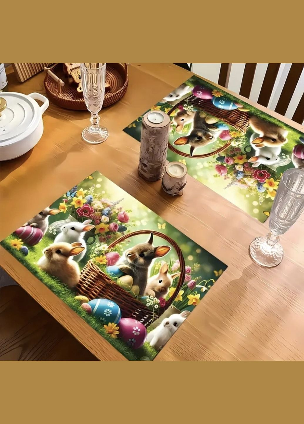 Великодня підставка для посуду 4 шт China (345750974)