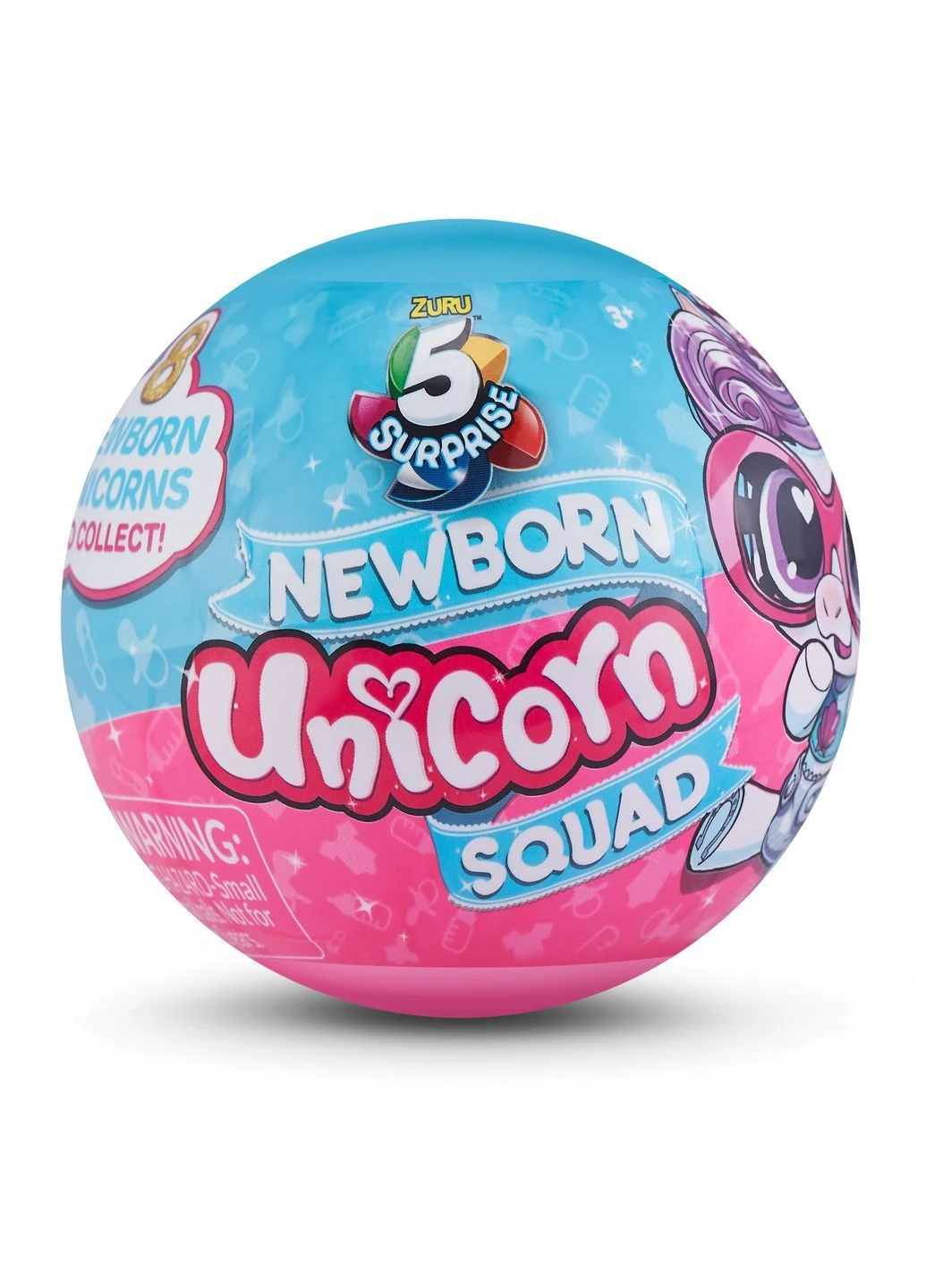 Набор фигурок Baby Unicorn фигурки-сюрприз в шаре 5 шт. в ассортименте ZURU MINI BRANDS (402277985)