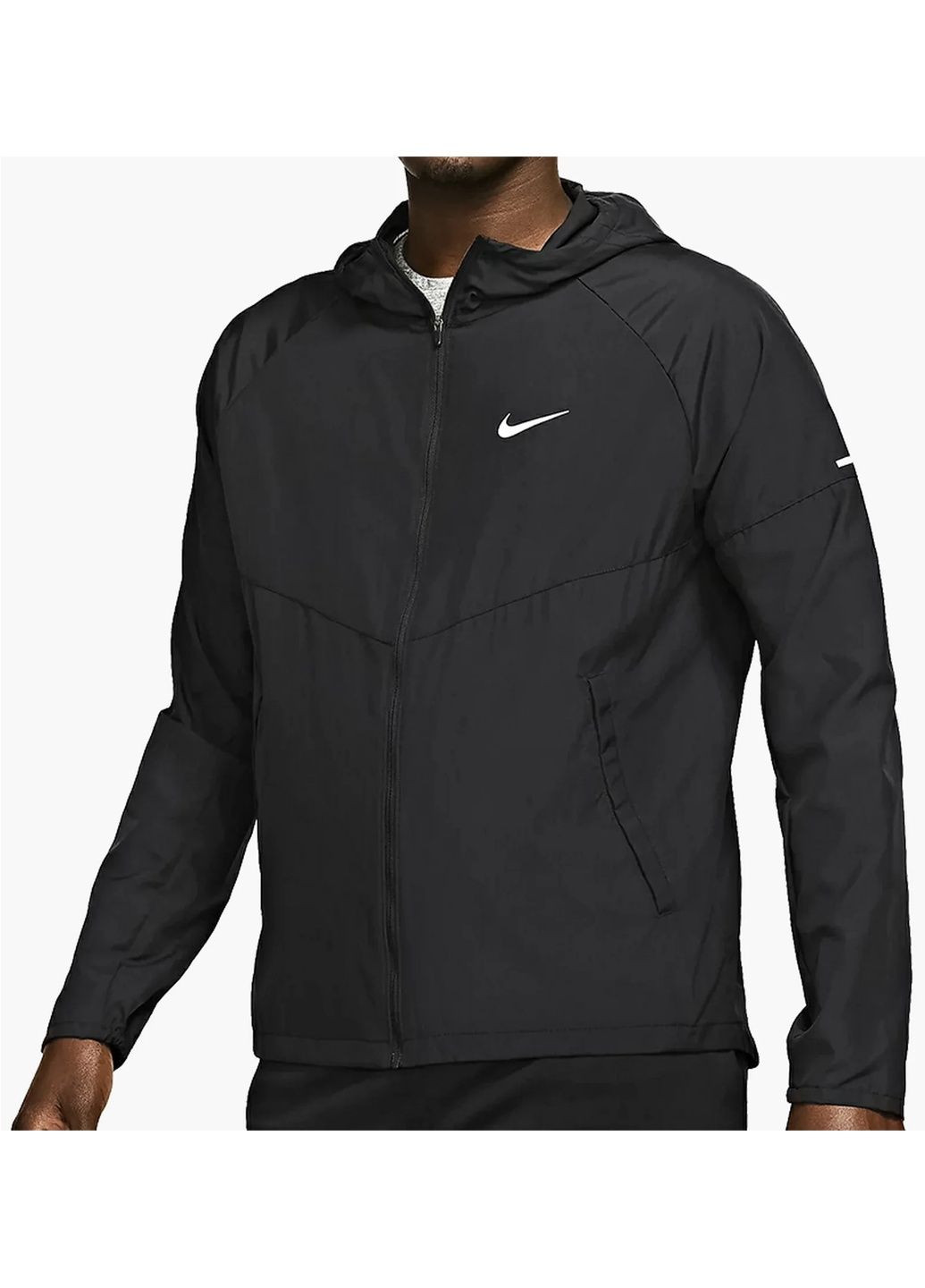 Чорна куртка чоловіча repel miler black Nike