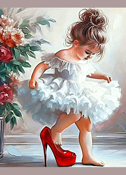 Набор алмазной мозаики НА подрамнике АЛМР-236 "Взрослая"", 40*50см АлМазка (317298179)