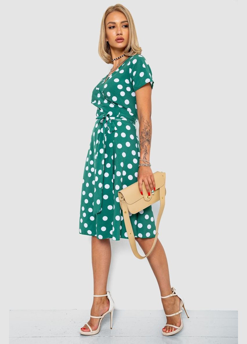 Зеленое сарафан в горох Ager
