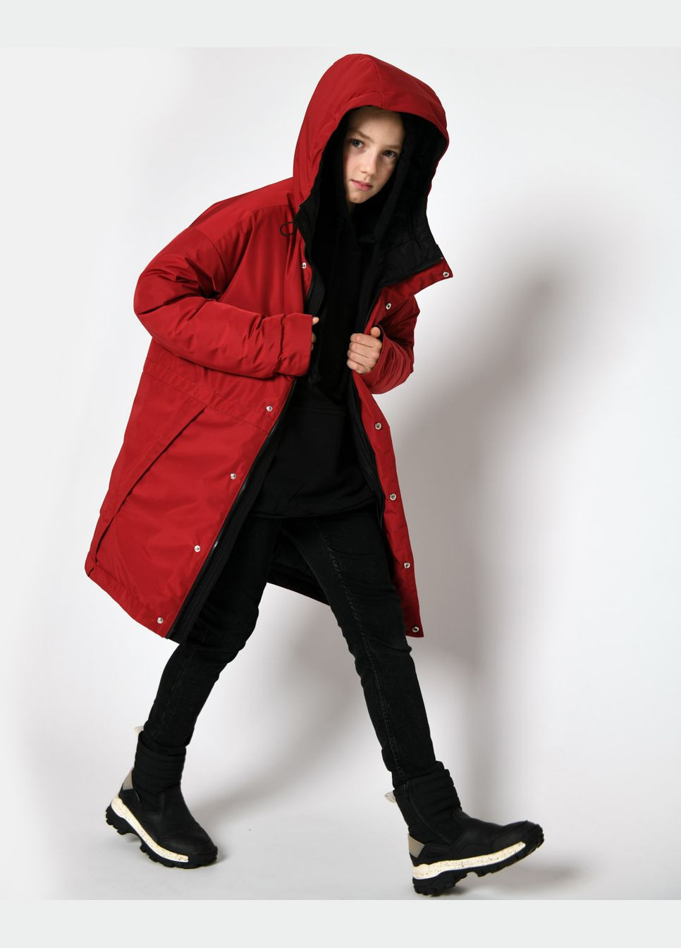 Красная зимняя зимний парк для мальчиков от 6 до 16 лет X-Woyz