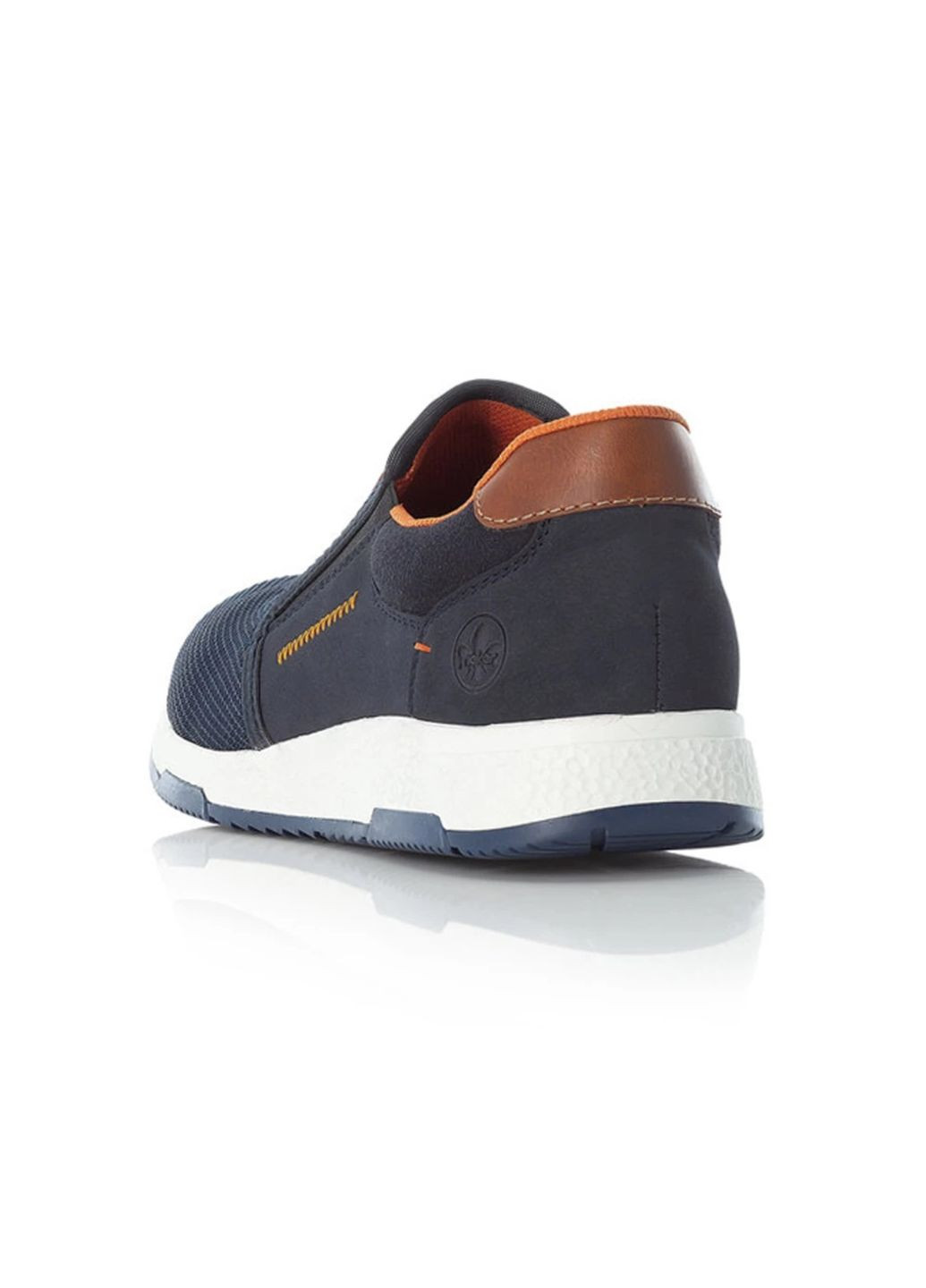 Синие мокасины (р) текстиль/экокожа 0-2-2-b-3450-14 Rieker