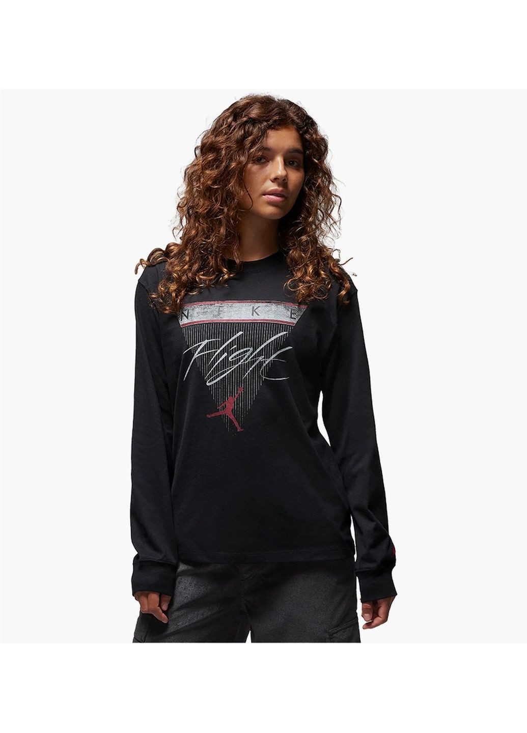 Лонгслив женский T-Shirt Black Air Jordan (365962322)