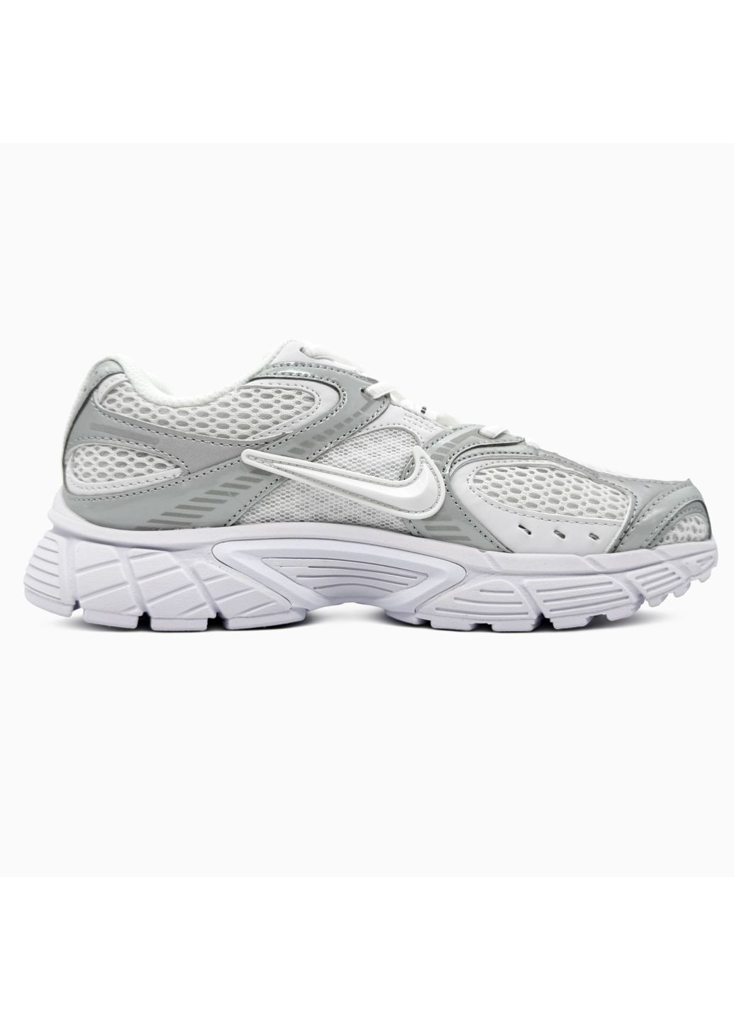 Белые демисезонные кроссовки мужские и женские nike zoom vomero 5 rnr white silver | найк зум вомеро 5 белые No Brand