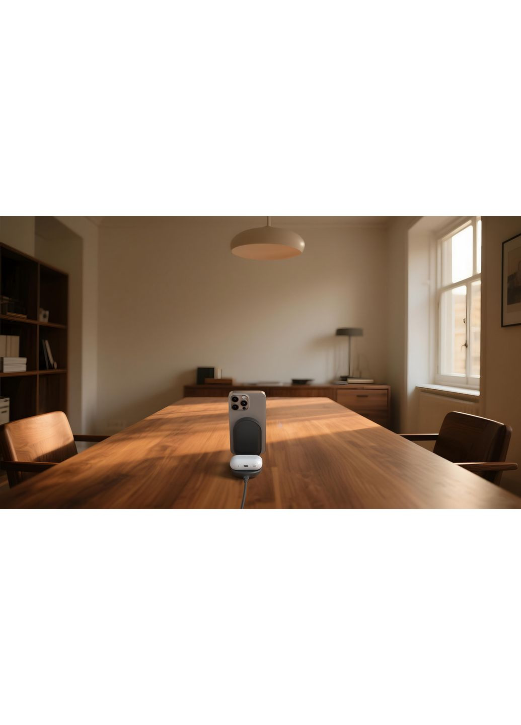 Беспроводное зарядное устройство UltraCharge 2-in-1 Foldable Magnetic Charging 25Вт, черный Belkin (368631159)