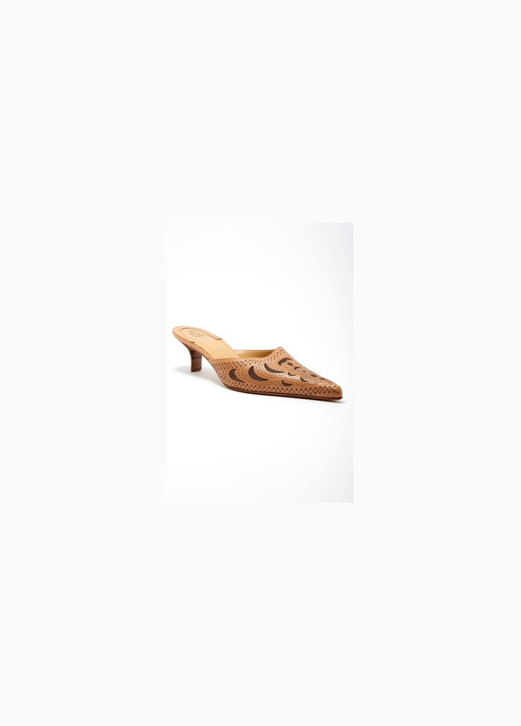 Жіночі туфлі на низькому підборі Бежевий Fit Mix (271683011)