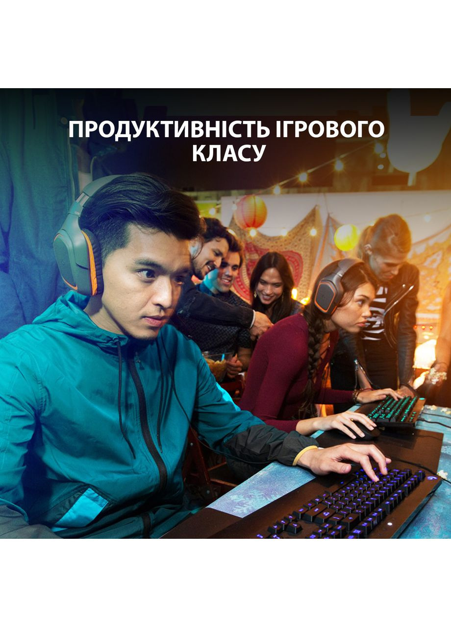 Проводная клавиатура G213 Prodigy Gaming Keyboard USB UKR (920-010740) Logitech (332959154)