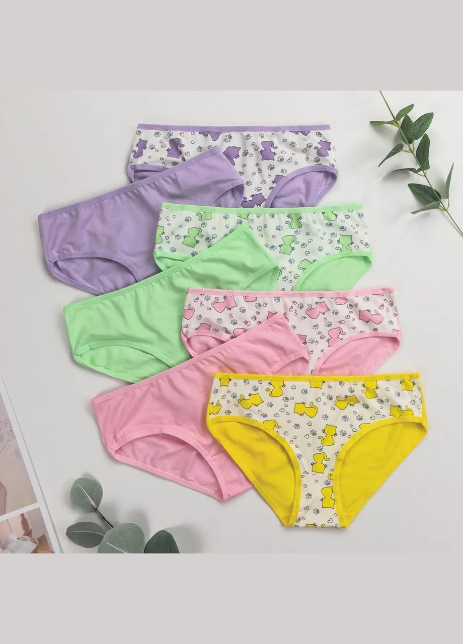 Набор детских трусиков-неделька для девочек (7 шт.) Nicoletta Трусики (304841273)