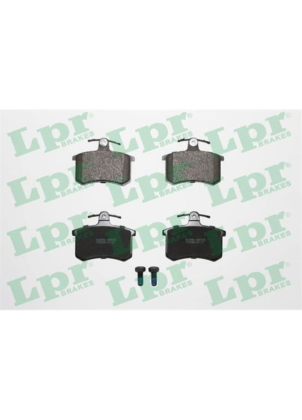 Колодка гальмівна диск. ALFA 164, AUDI 100 задн. (вир-во ). (05P215) LPR (368896826)