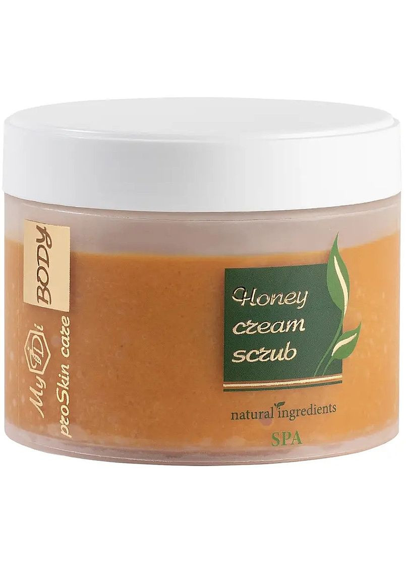 Медовий крем-скраб для тіла Honey Cream Scrub 350ml (1113133-92904) MyIDi (368633004)