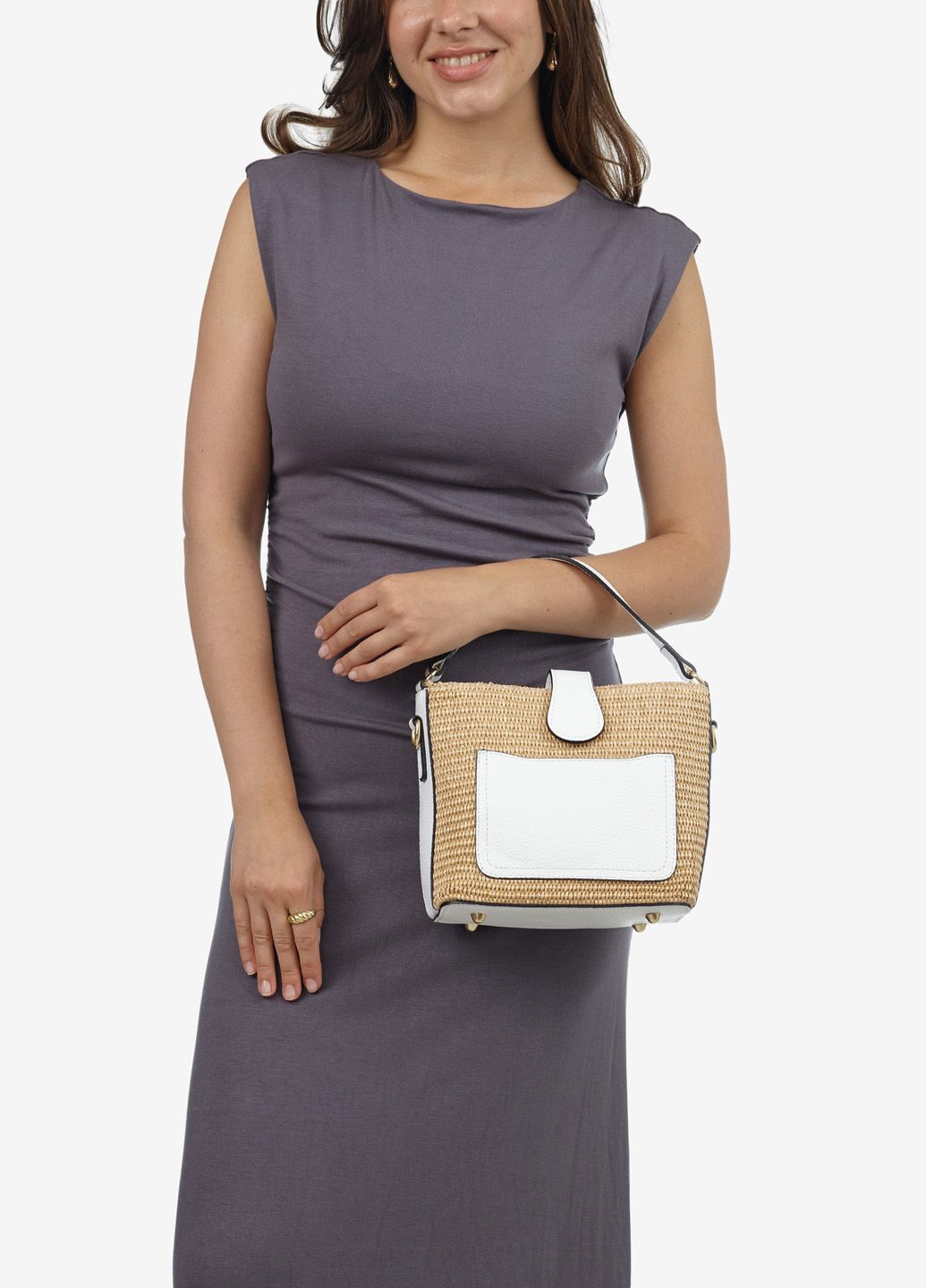 Сумка женская кожаная кросс-боди маленькая Сrossbody Regina Notte (298487149)