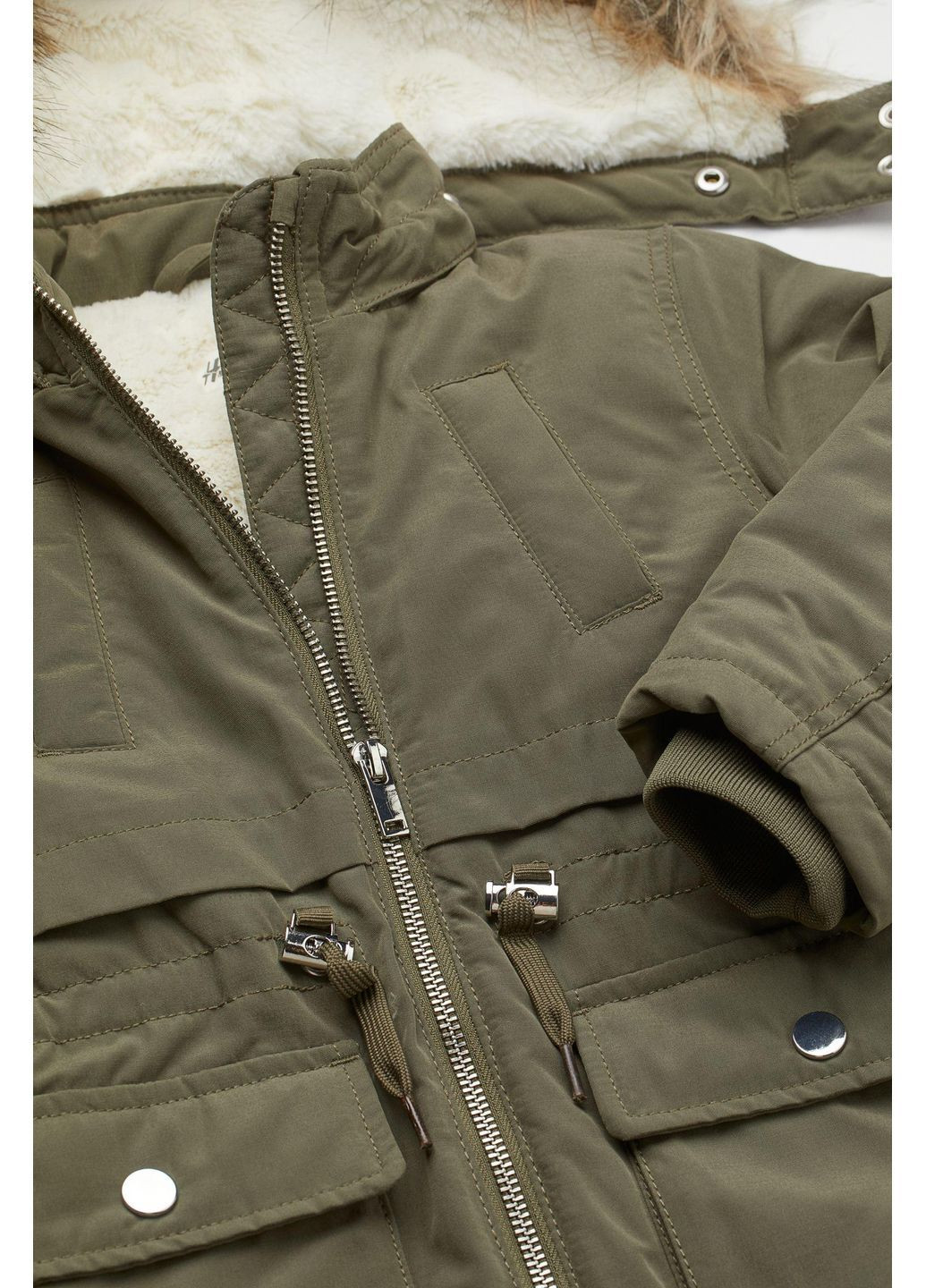 Парка зимова,хакі, H&M (372127639)