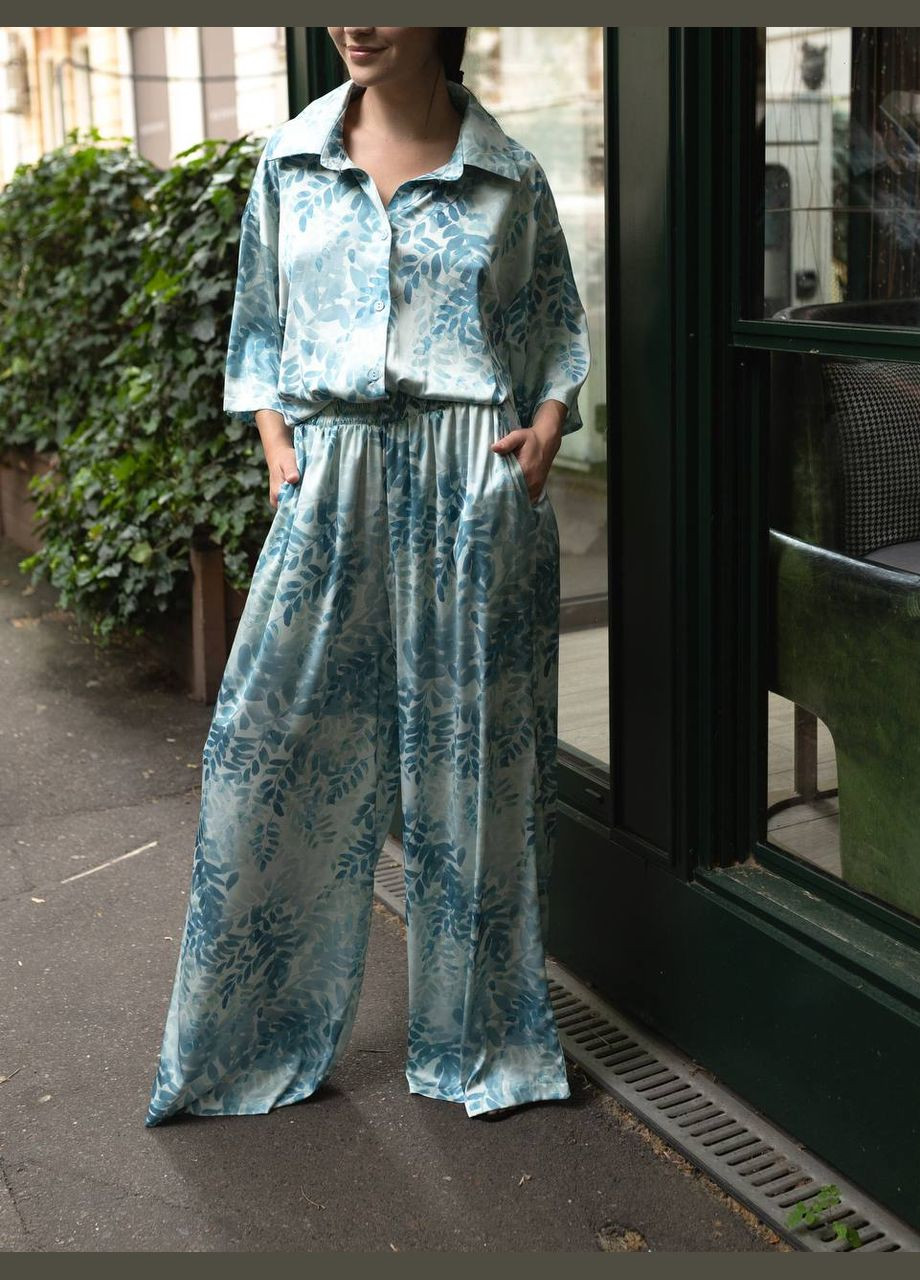 Женский костюм свободного кроя из шелка Avanti (337312012)