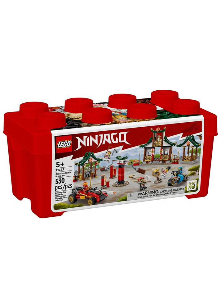 Конструктор Ниндзя Коробка с кубиками для творчества цвет разноцветный ЦБ-00232156 Lego (282818340)