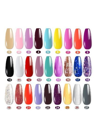 Стартовый набор для маникюра с лампой 132Вт, фрезер, гель лак 27шт, полигели 4шт и другое Sun (365291138)