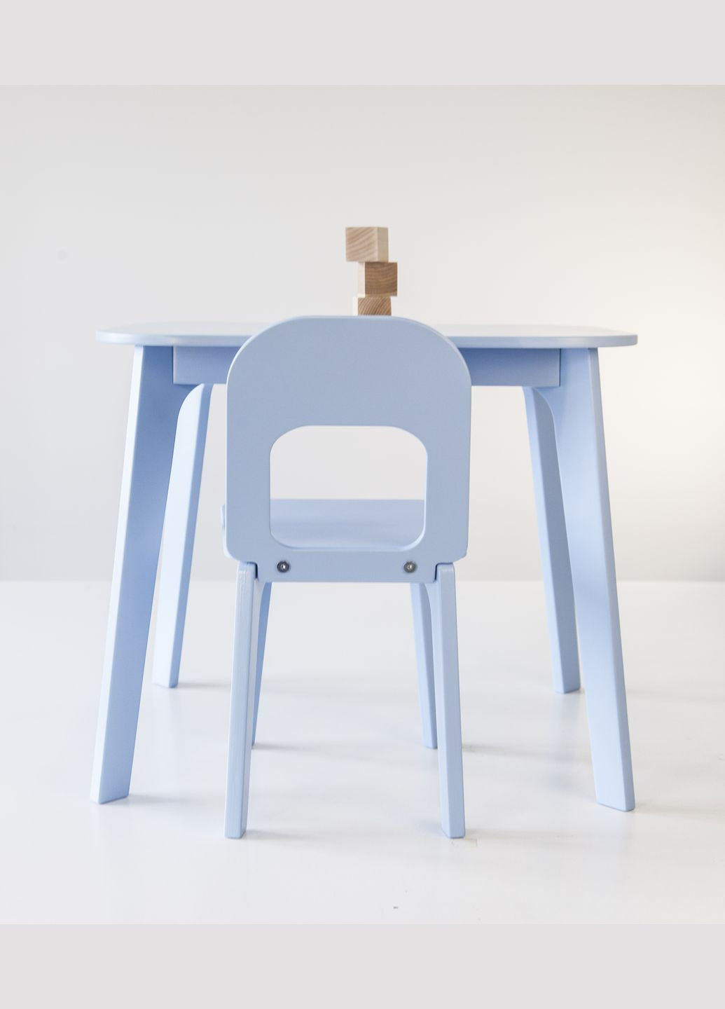 Дитячий столик і стільчик для дітей 2-4 років Блакитний Tatoy (292867423)