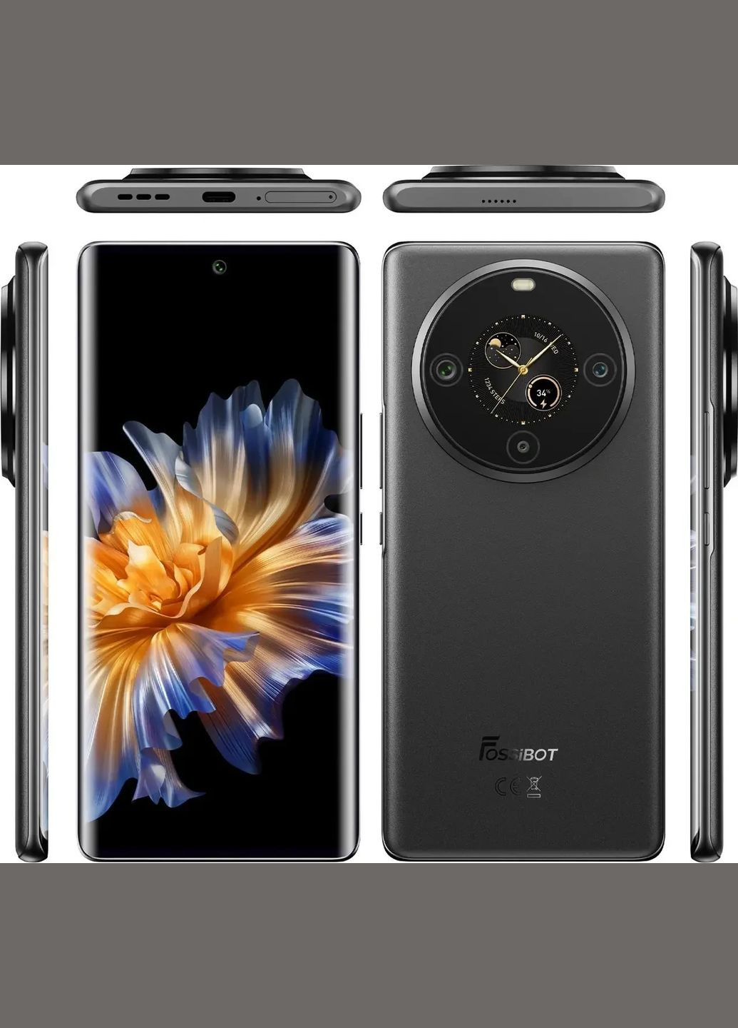 Смартфон S3 Pro 6/128Gb Gray Global version Fossibot (330031288)